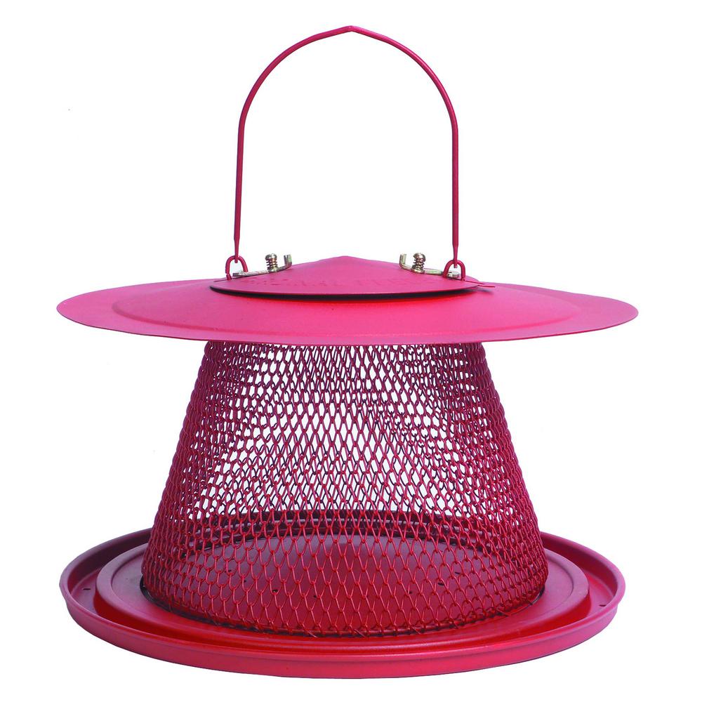 No No Red Cardinal Hanging Bird Feeder 2 5 Lb Capacity C00322