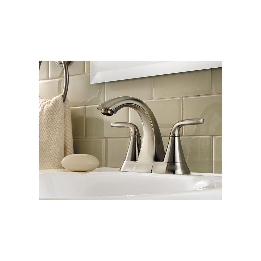 Pfister Pasadena 4 In Centerset 2 Handle Bathroom Faucet In