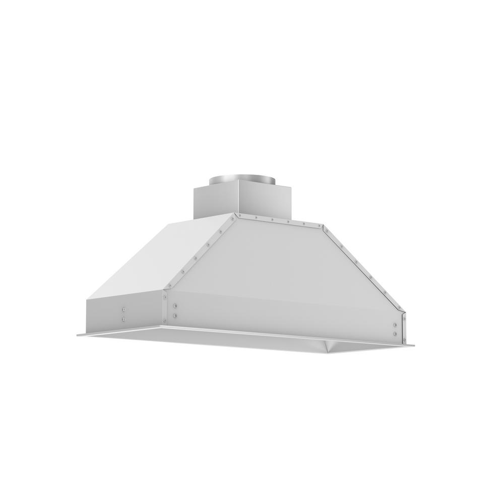 ZLINE Kitchen and Bath ZLINE 40 inch Remote Blower Insert Range Hood in... by ZLINE Kitchen and Bath