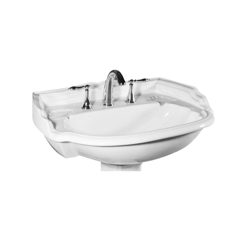 St Thomas Creations Barrymore Grande 22 875 In Pedestal Sink