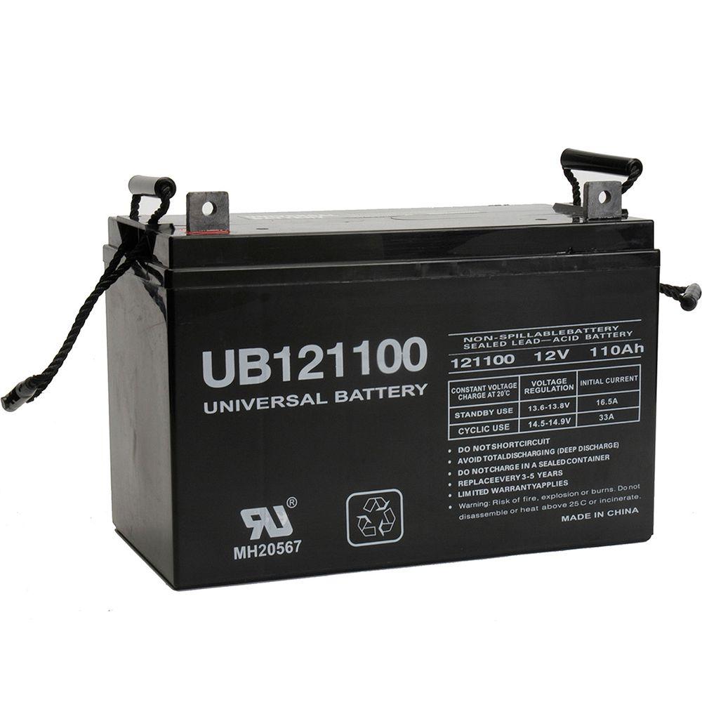 Upg 12 Volt 110 Ah L3 Terminal Agm Battery G Ub121100 Group 30h