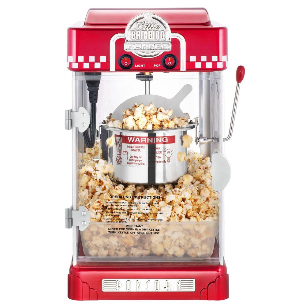 Great Northern Little Bambino 2 5 Oz Red Countertop Popcorn