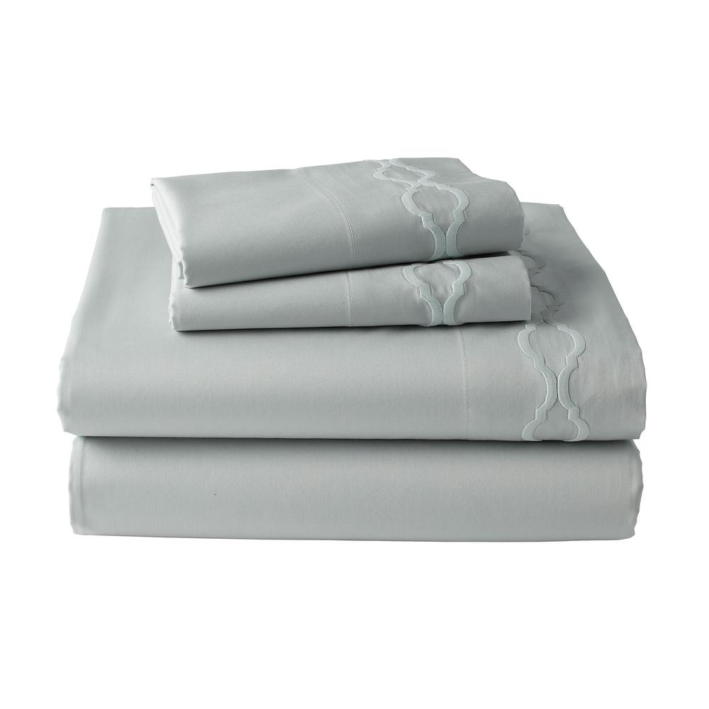 Satin Silk 4 PC Sheet Set 600 Thread Count Twin Full Queen King Size All Colors