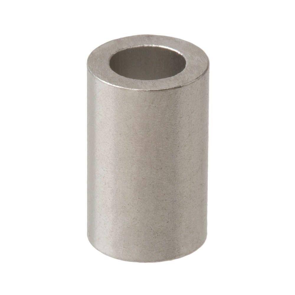 Everbilt #8 x 1/4 in. x 1/2 in. Aluminum Spacer-87628 - The Home Depot Everbilt #8 x 1/4 in. x 1/2 in. Aluminum Spacer-87628 - The Home Depot