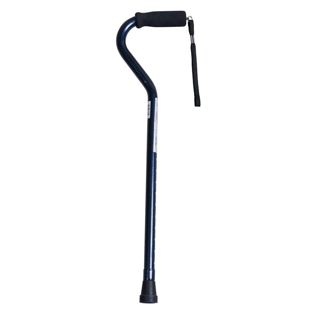 UPC 080196775715 product image for Medline Canes Offset Handle Aluminum Cane in Blue Ice MDS86420BH | upcitemdb.com