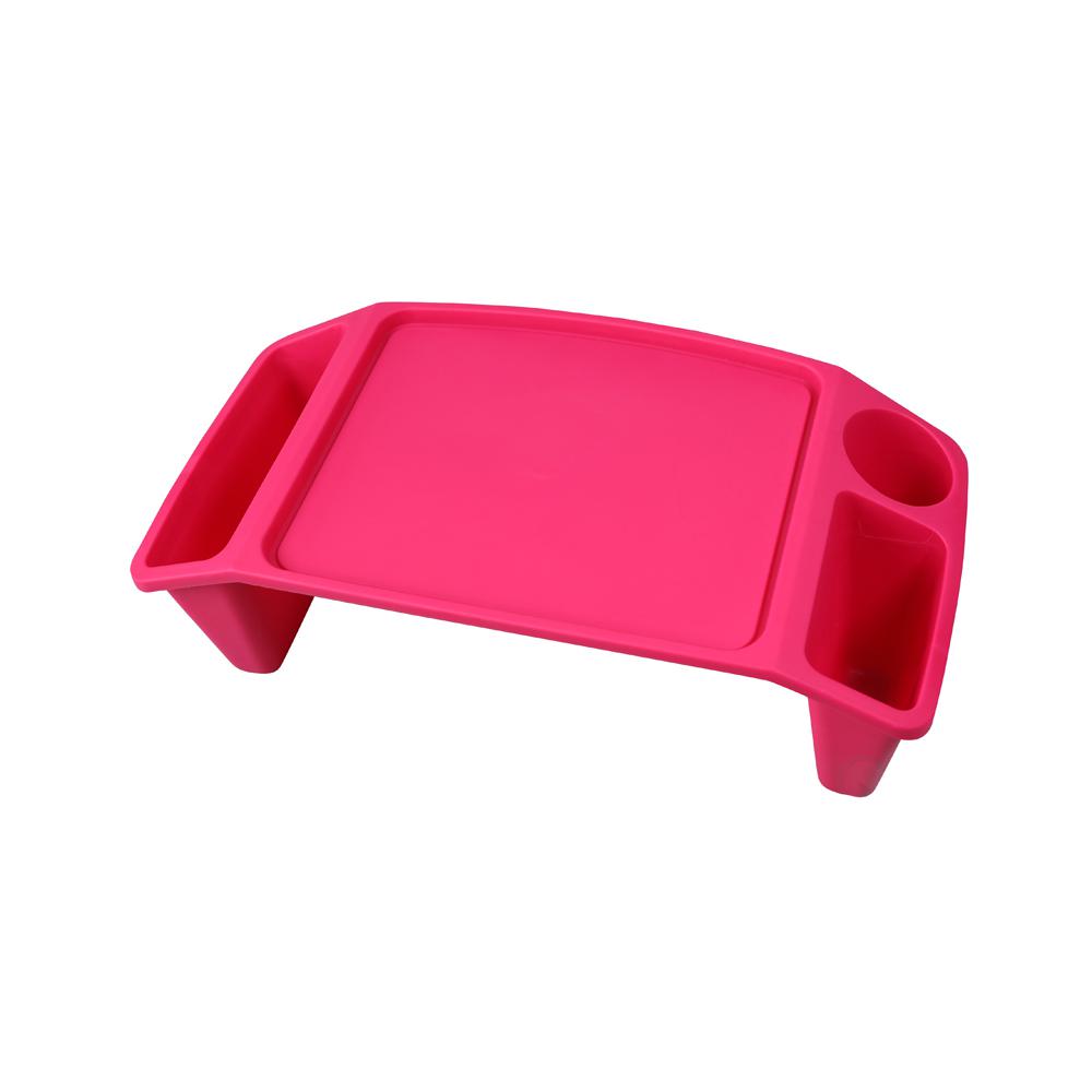 Basicwise Pink Kids Lap Desk Tray, Portable Activity Table-QI003253P ...