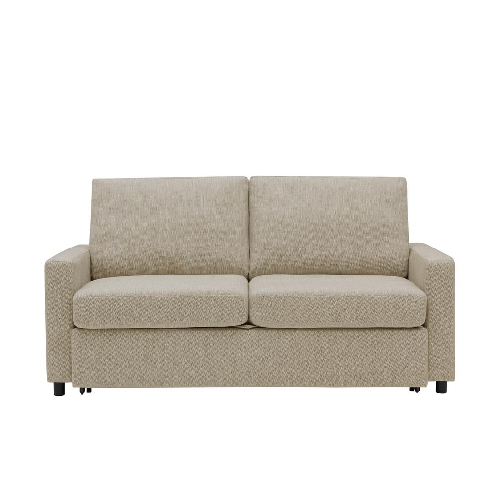 Handy Living Estes Park Sleeper Sofa In Renu Performance Tested Handy Living Estes Park Sleeper Sofa In Renu Performance Tested Heather Gray Herringbone Fabric