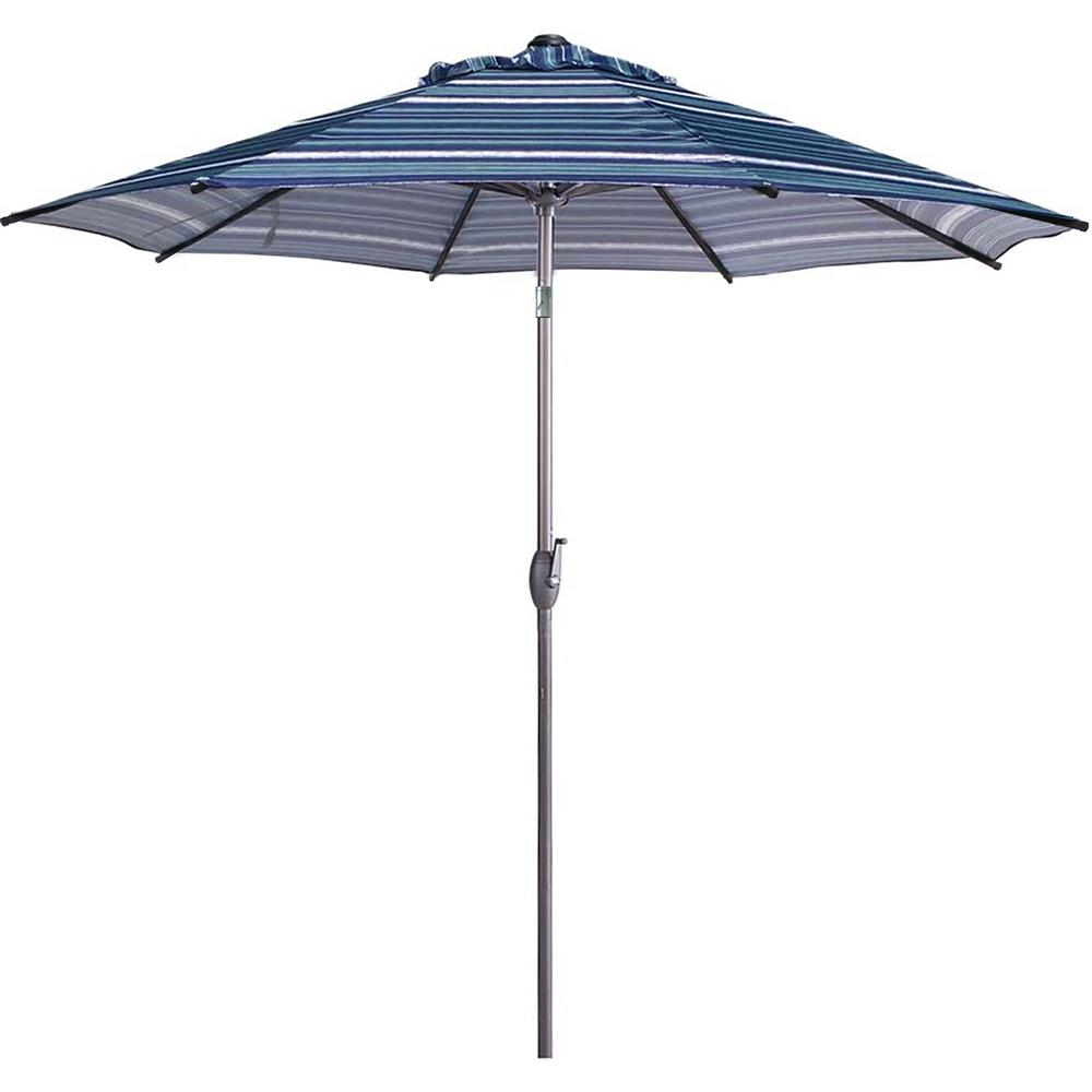 Abba Patio 9 ft. Market Patio Umbrella Steel Pole with Auto Tilt and