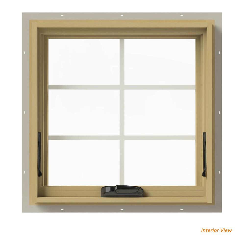 Andersen Installed Wood Awning Windows HSINSTANDWAS The Home Depot