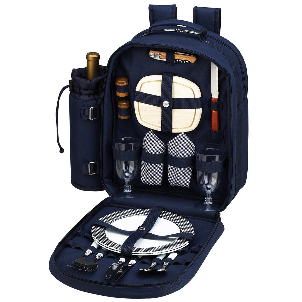 backpack picnic basket for 2