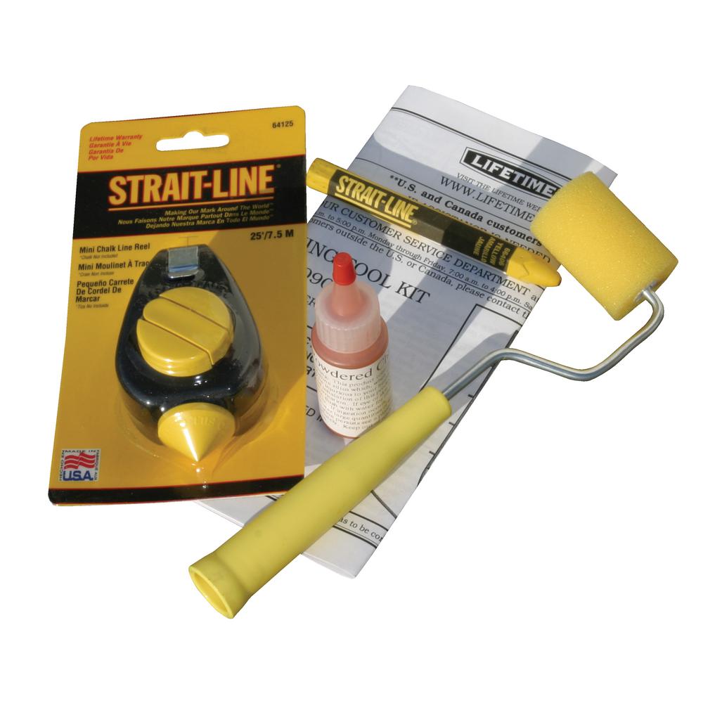 Lifetime Basketball Court Marking Kit Accessory Pack - 4-Piece by Lifetime