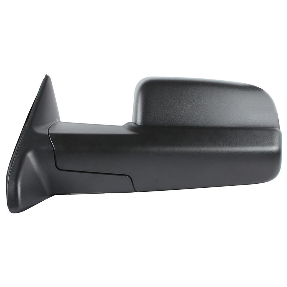Manual Black Fit System Passenger Side Mirror for Toyota Tundra Pick-Up Foldaway