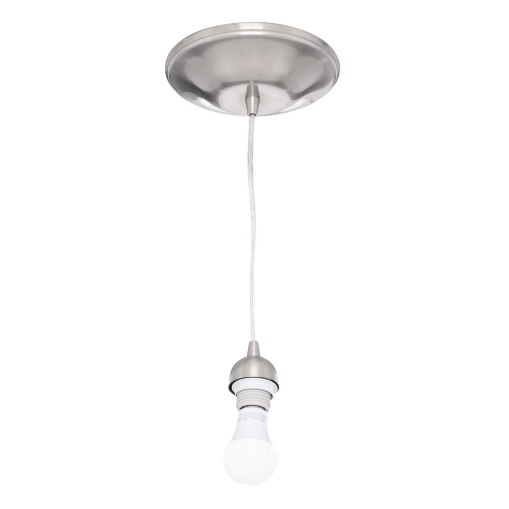 Worth Home Products Instant Pendant 1 Light Recessed Instant Pendant 1 Light Recessed