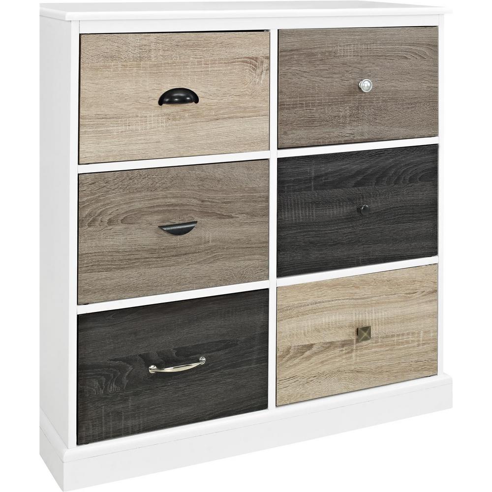 Ameriwood Home Newbridge White Chest Hd38335 The Home Depot