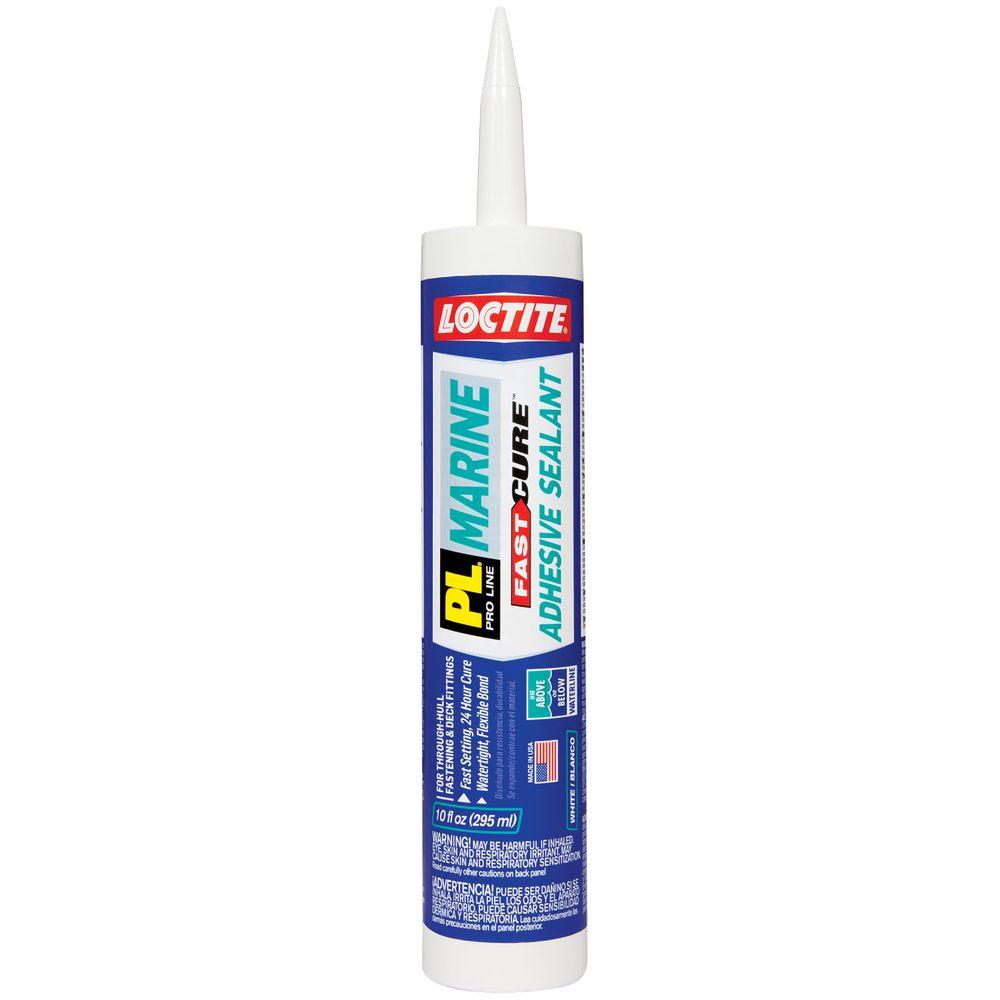 Loctite 10 fl. oz. PL Marine Fast Cure Adhesive Sealant (12-Pack) by Loctite