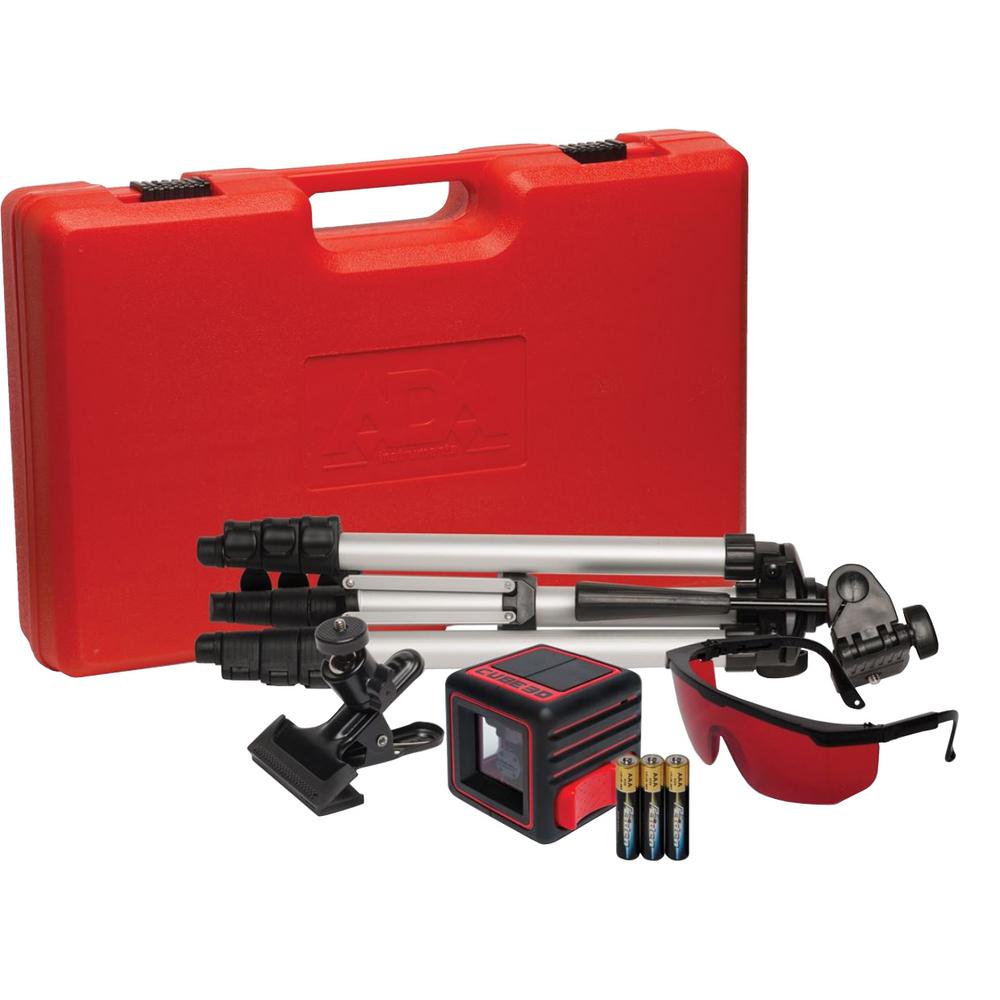 Adir Pro Cube 3D Cross Line Laser Level Ultimate EditionADI79035