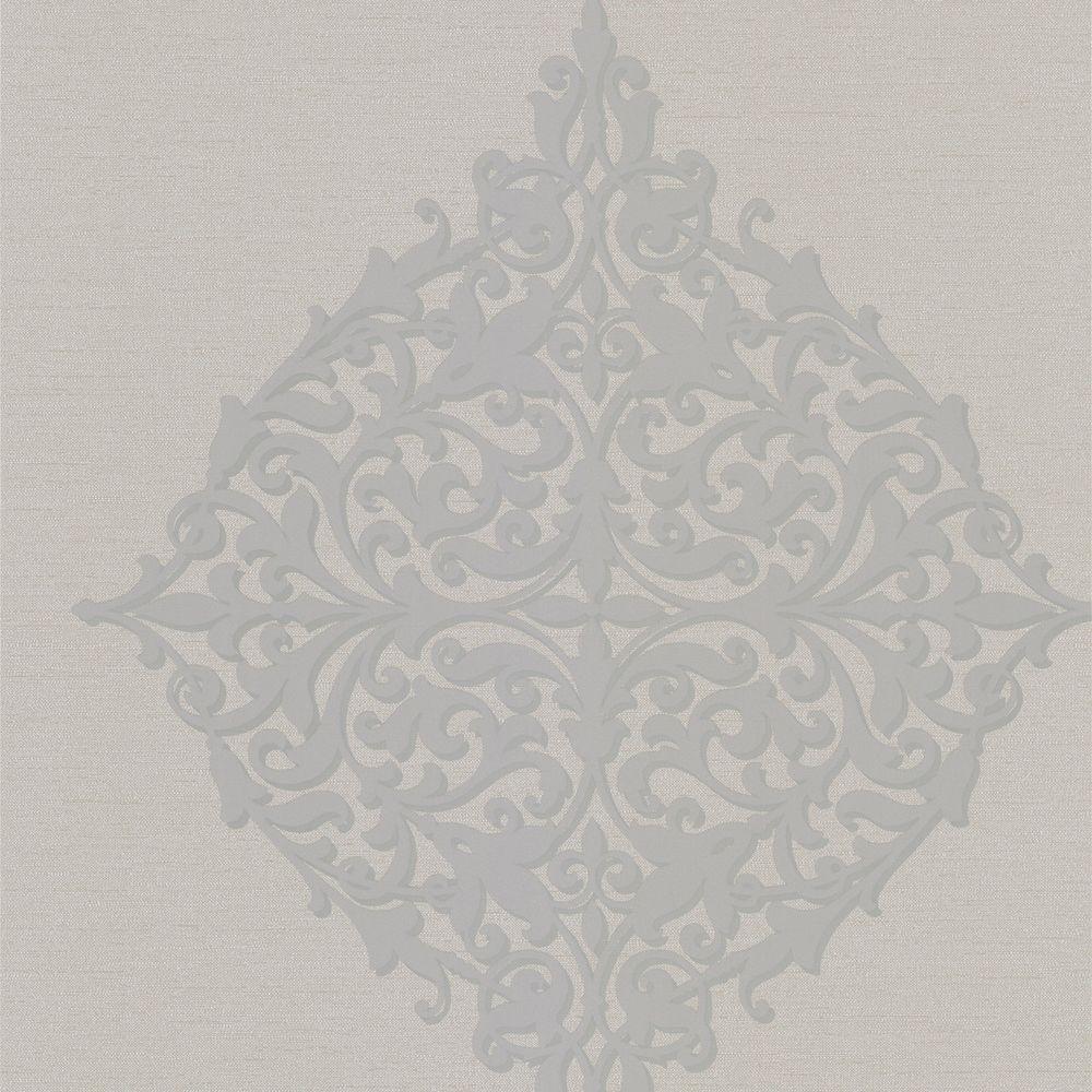 UPC 091212561618 product image for Brewster Wallcovering Pastiche Grey Classical Motif Wallpaper | upcitemdb.com