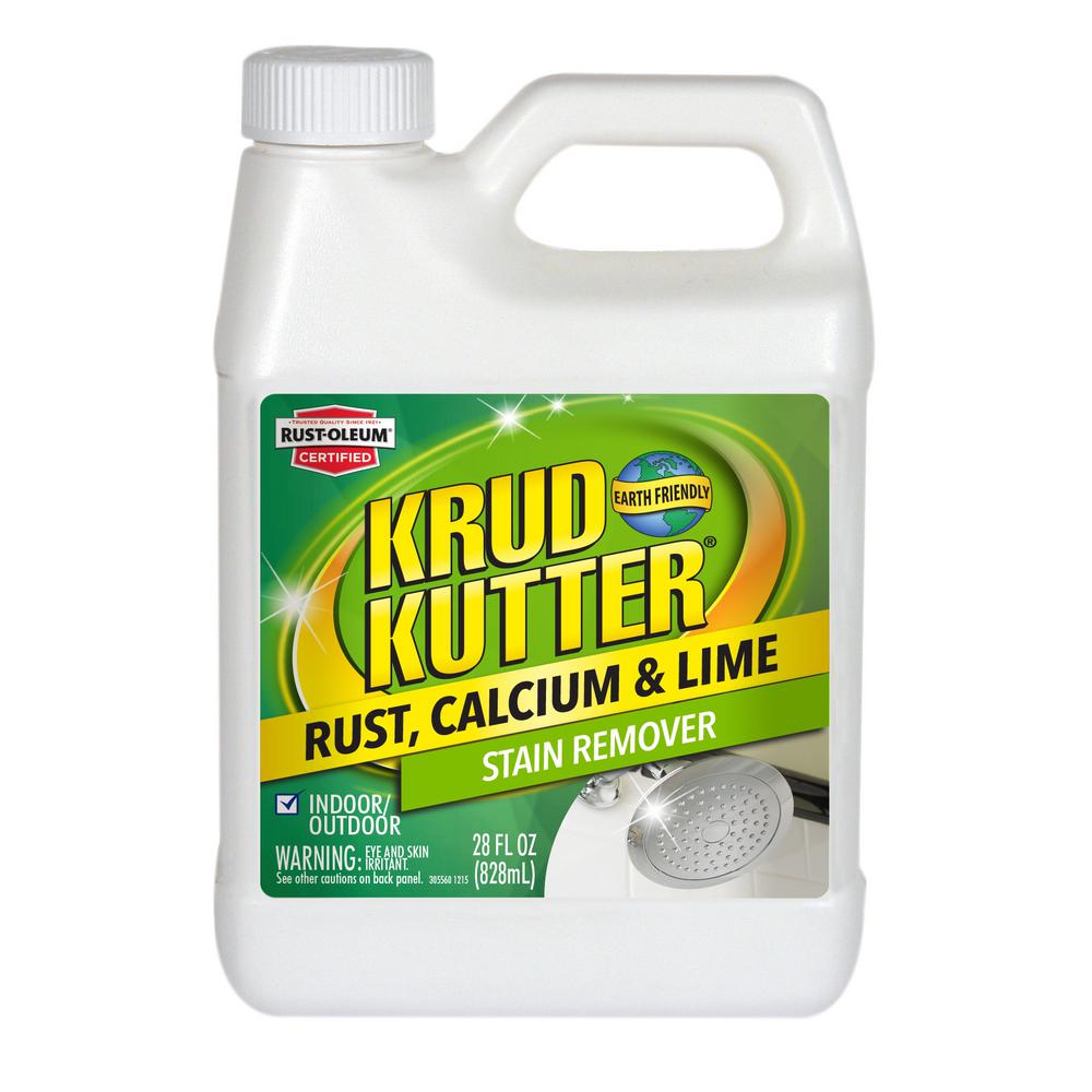 Krud Kutter 28 Oz Rust Calcium And Lime Stain Remover 305475 The Rust Calcium And Lime Stain Remover 305475 The Home Depot