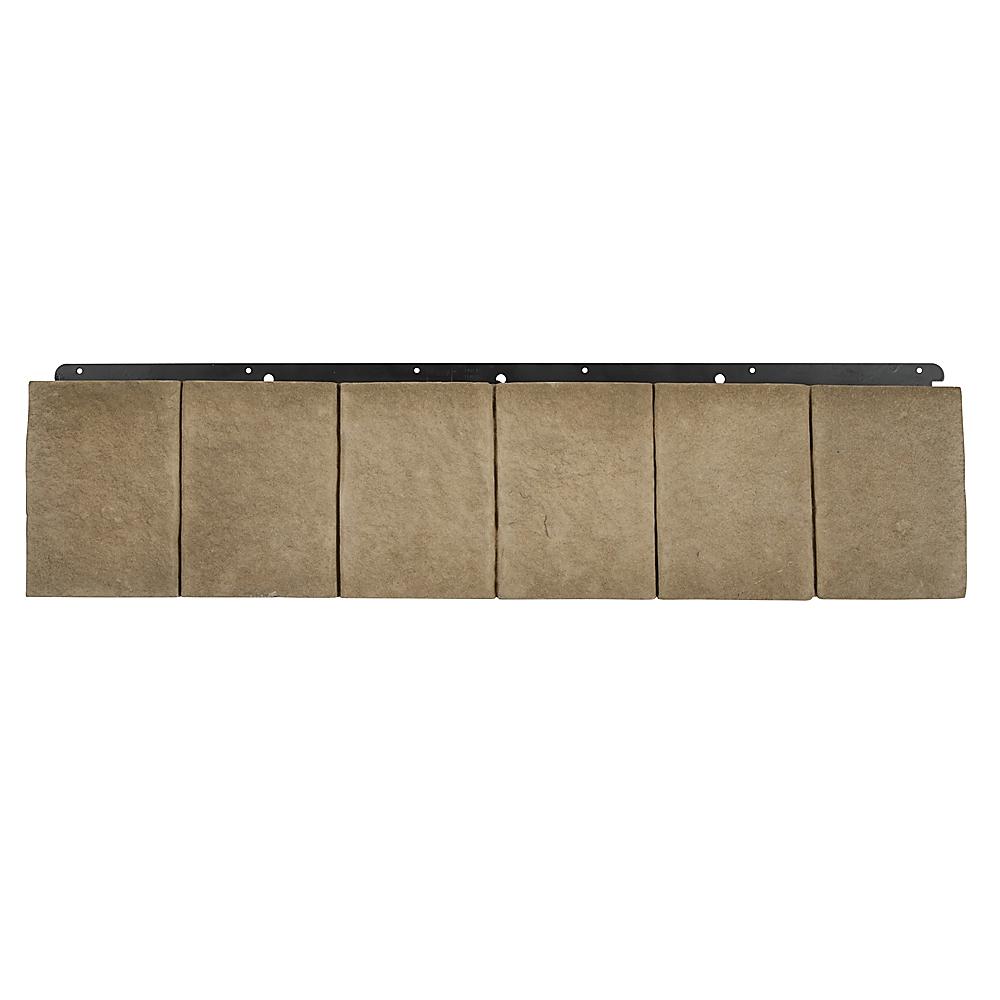 Boral 8 in. x 36 in. Trim Taupe Versetta Stone (6 Bundles Per Case
