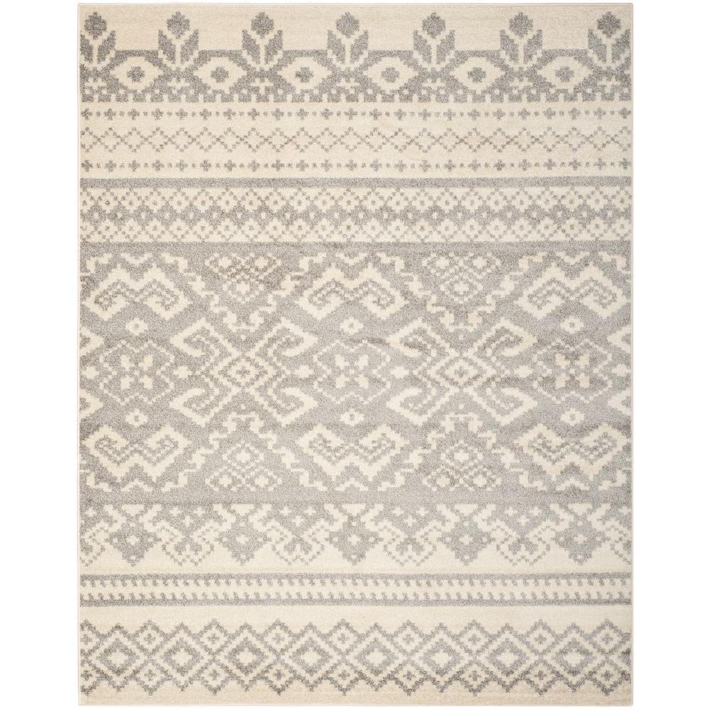 Safavieh Adirondack Ivory/Silver 9 Ft. X 12 Ft. Area Rug-ADR107B-9 ...