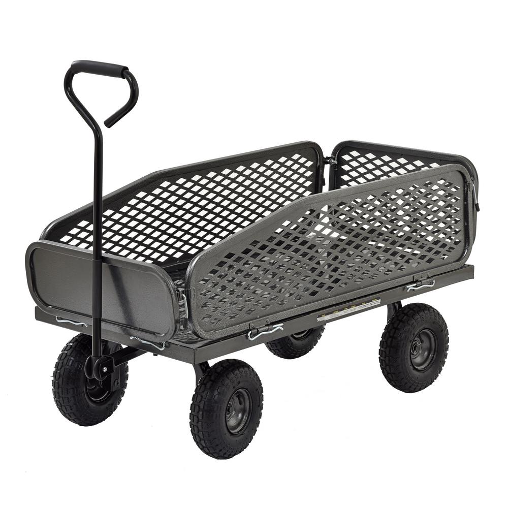 Ames 5 Cu Ft Total Control Garden Cart Tccarth The Home Depot