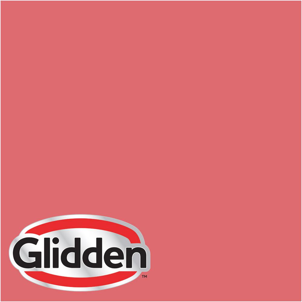 Glidden Premium 1 Gal Hdgr41 Pink Salmon Eggshell Interior Paint With Primer