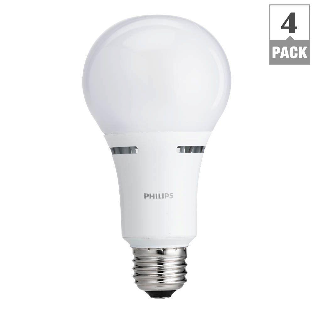 Philips 100W Equivalent Daylight A19 LED Light Bulb (2-Pack ...