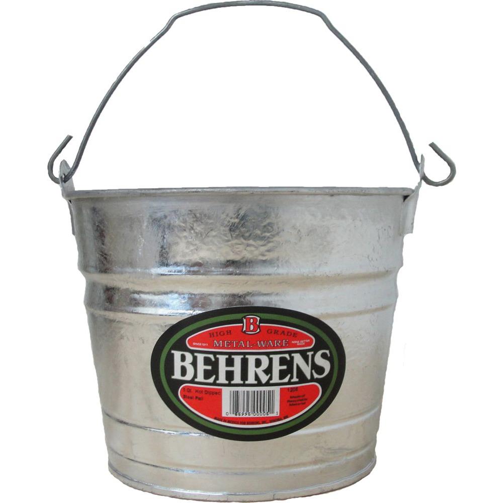 Behrens 10 Qt. Galvanized Pail1210GS The Home Depot