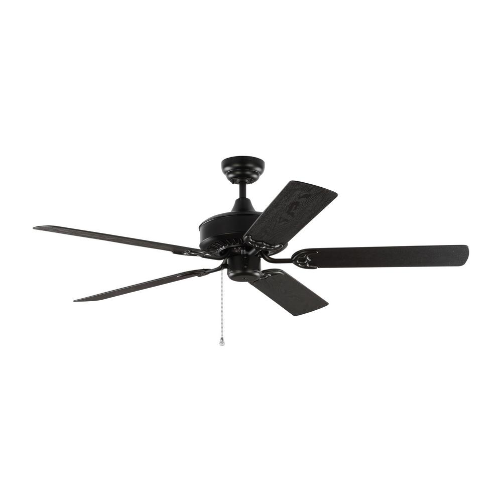 Monte Carlo Haven 52 In Outdoor Matte Black Ceiling Fan