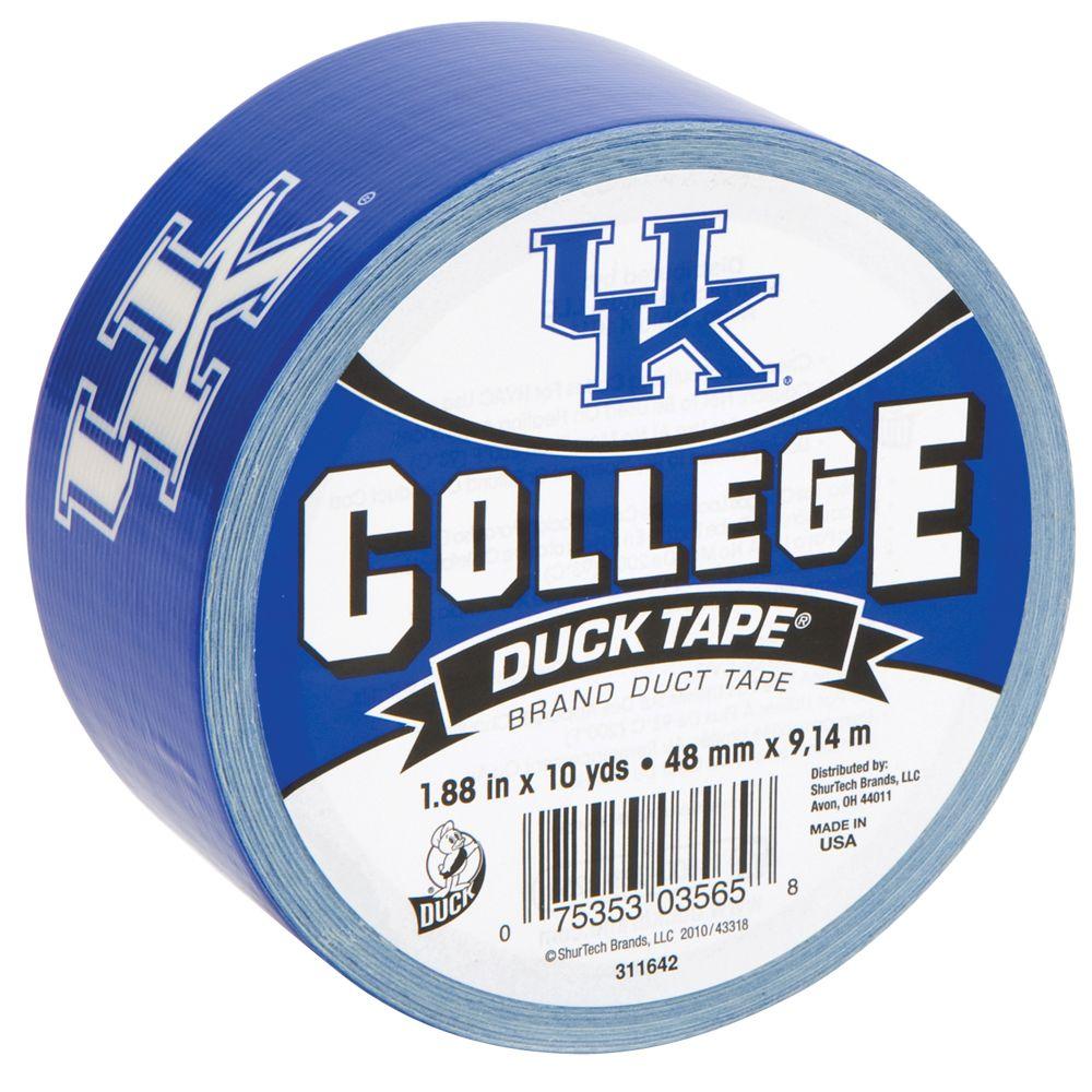 Duck College 17/8 in. x 30 ft. University of Kentucky Duct Tape (6