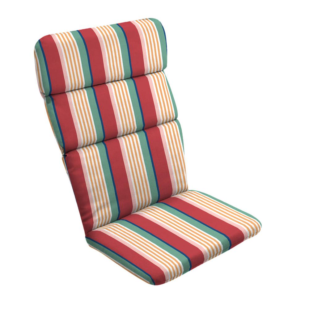 ARDEN SELECTIONS 20 in. x 28.5 in. Keeley Stripe Outdoor Adirondack Chair CushionTK03129BD9Z1