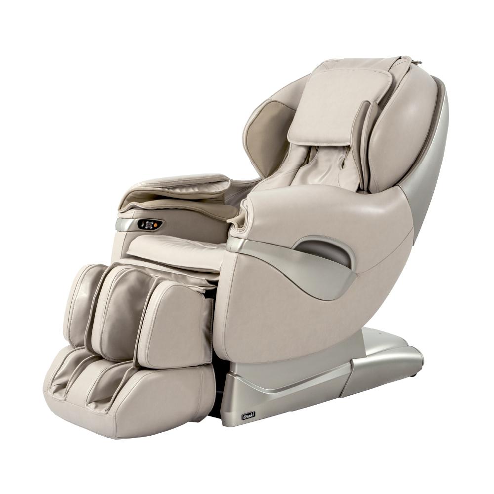 Titan Pro Series Tan Faux Leather Reclining Massage Chair Tp 8500cream The Home Depot