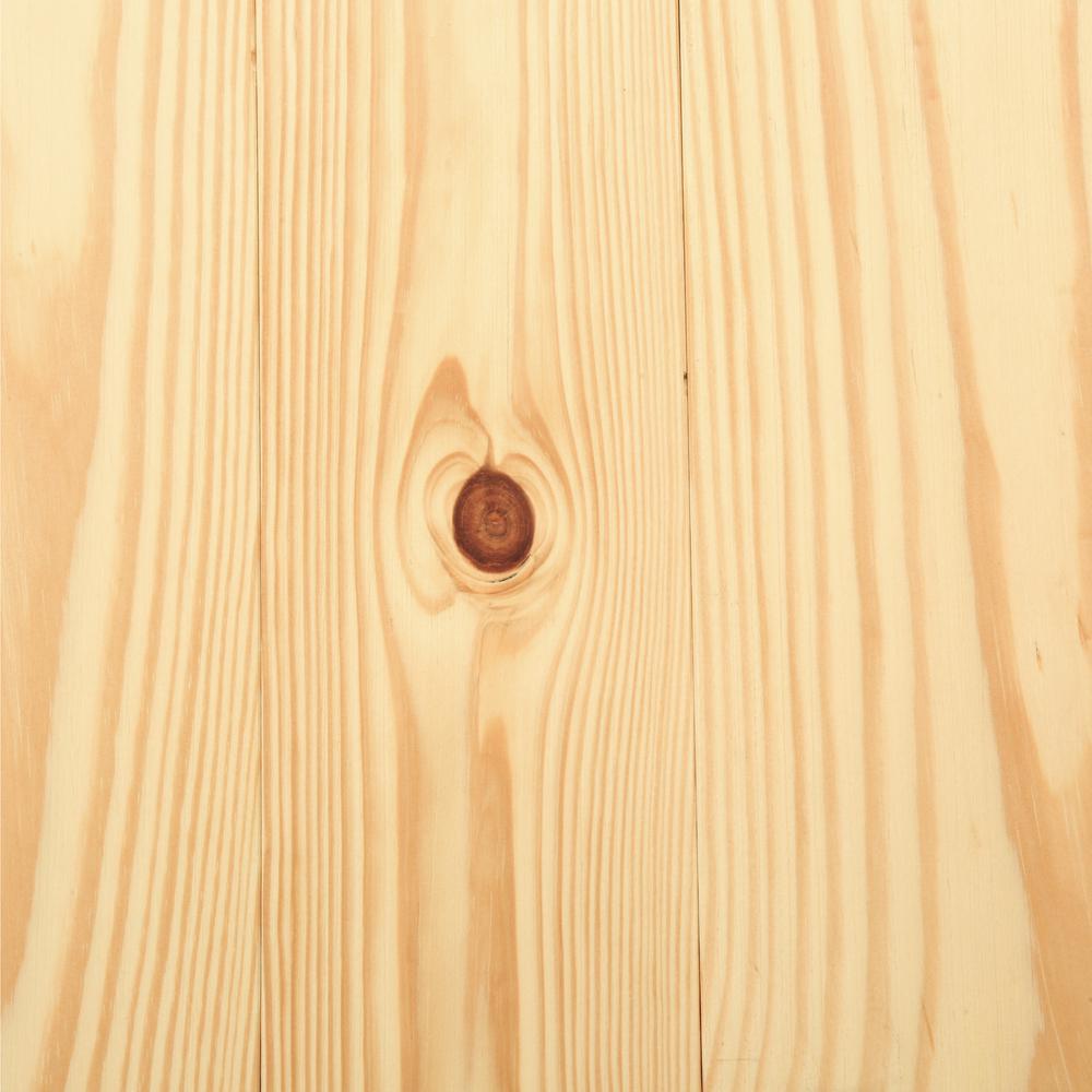 Antiqued Natural Pine 3 4 In Thick X 5 1 8 In Wide X Random