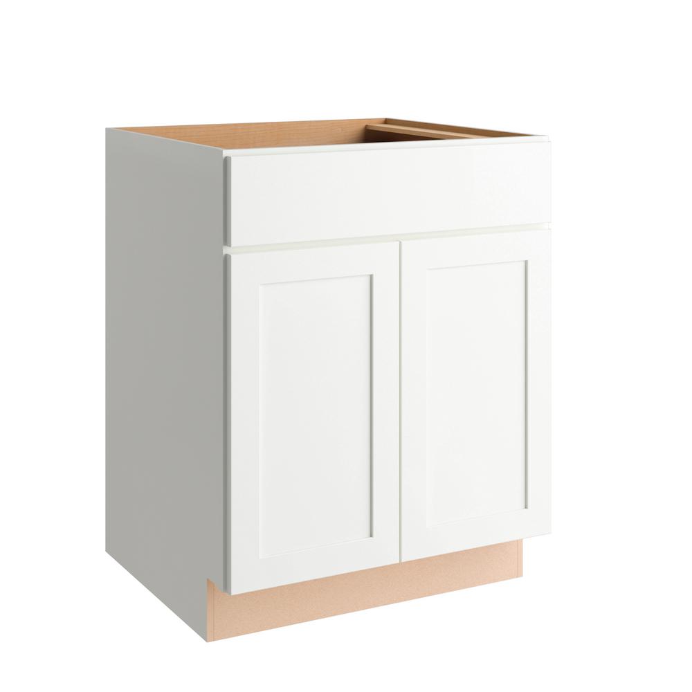 polar assembled kitchen courtland shaker cabinet hampton bay finish base laminate csw pantry drawer b24 cabinets hover zoom