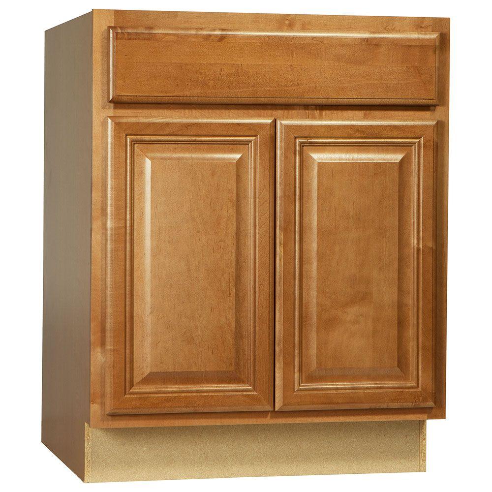 Hampton Bay Cambria Assembled 27x34.5x24 in. Base Kitchen with