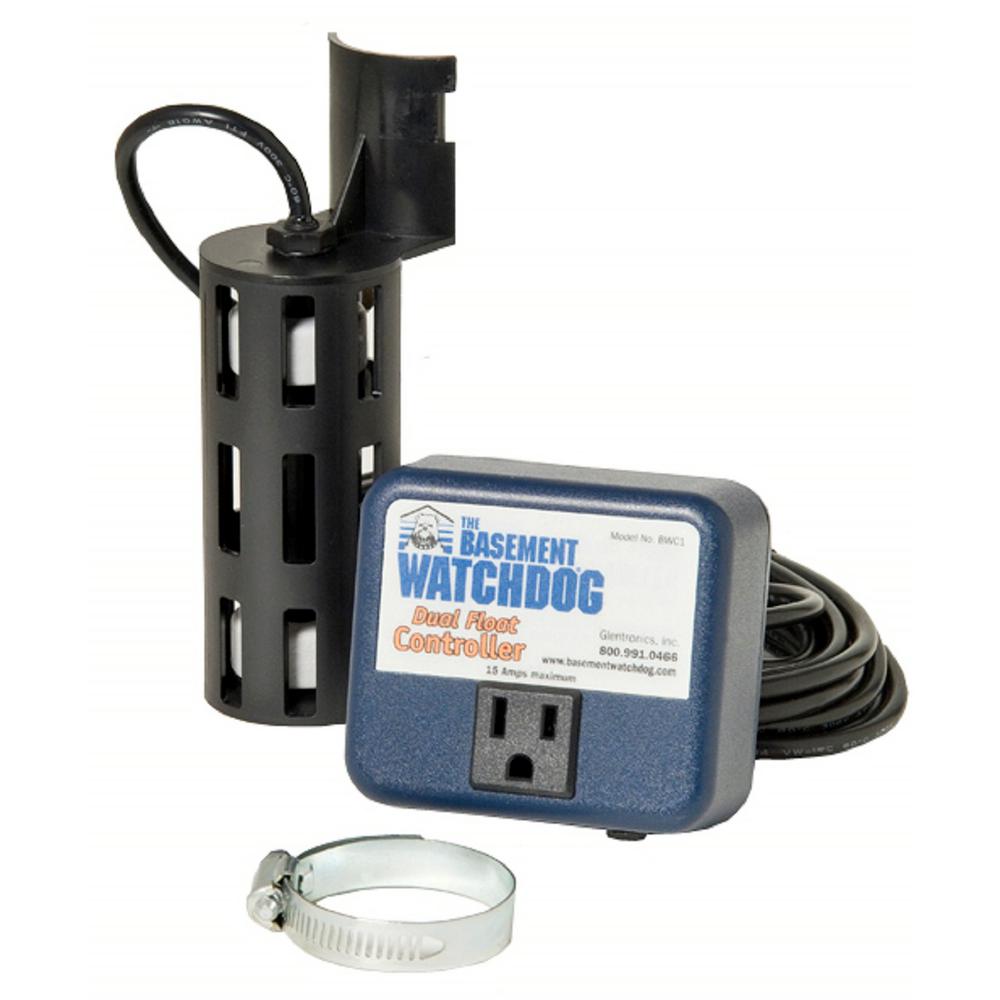 Dual Float Switch - Automatic Water Pump Control With 10ft Cord (DFC1 Model)