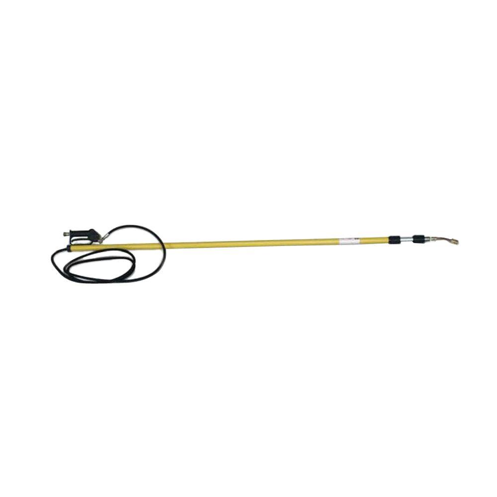 A ANNOVI EVEBEI ATEL-24 24-Feet Fibeglass Wand Fo Pressure Washers 4000 Psi 7 Gpm Inlet 38 M Outlet 14 Qc Telescoping Lance%2f