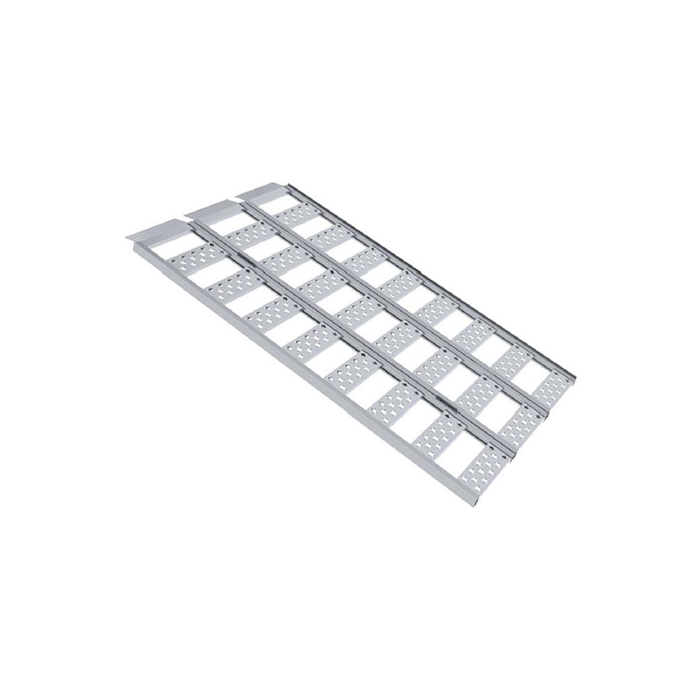 Aluminum Folding Ramps >> Reese 69 In Tri Fold Loading Ramp 7454700 The Home Depot Aluminum Folding Ramps >> Reese 69 In Tri Fold Loading Ramp 7454700 The Home Depot