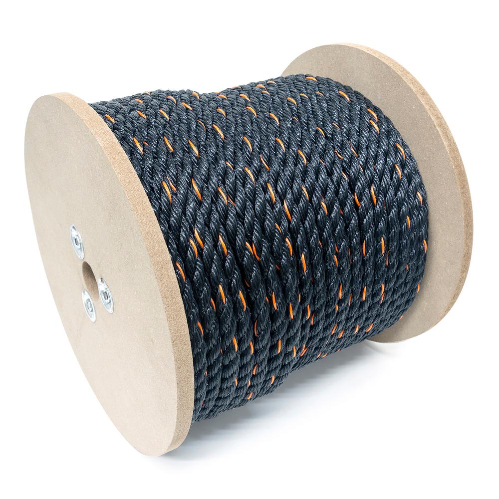 KingCord 5/8 in. x 200 ft. Polypropylene Twisted California Truck Rope ...