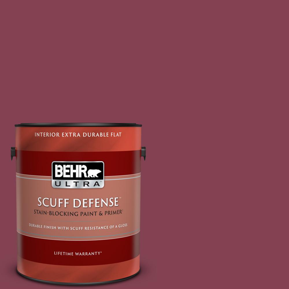 BEHR ULTRA 1 gal. M1307 Sugar Beet Extra Durable Flat Interior Paint