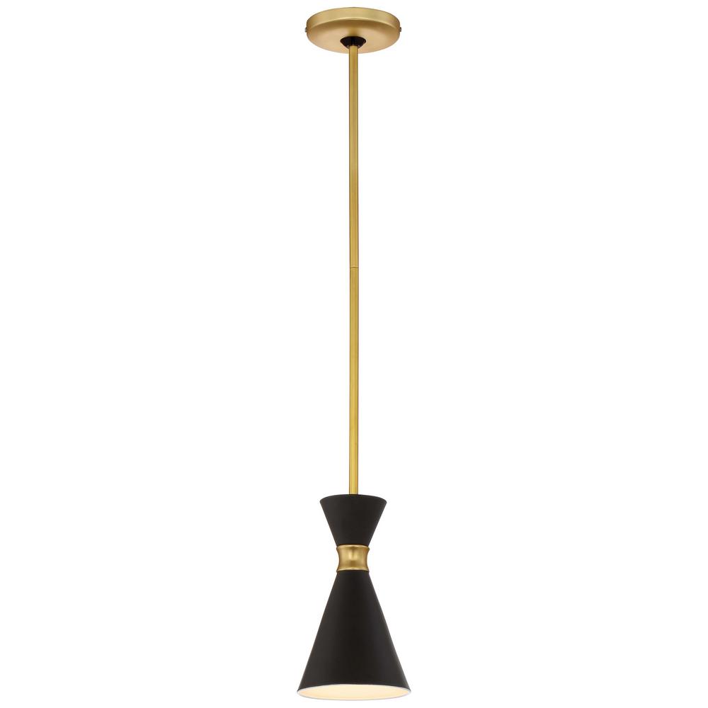 George Kovacs Conic 1 Light Honey Gold Mini Pendant With Matte