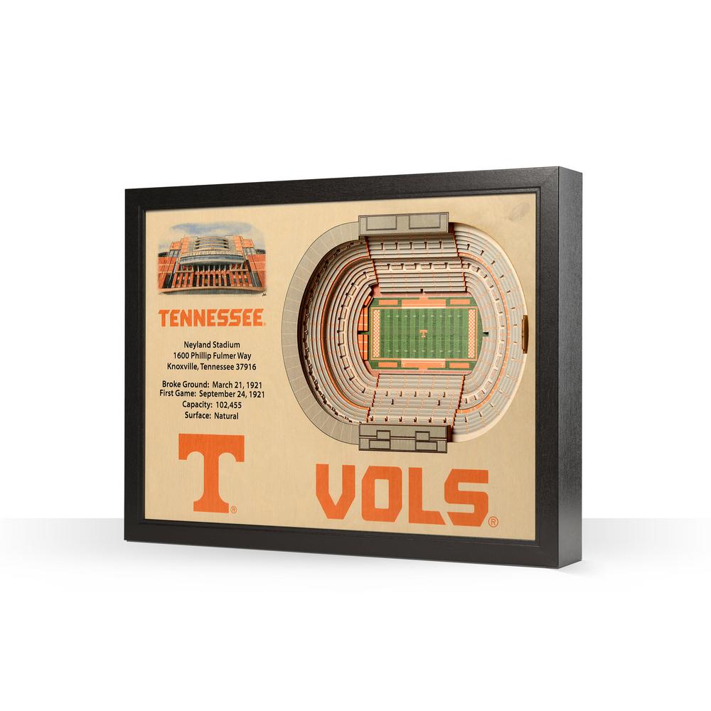 Youthefan Ncaa Tennessee Volunteers 25 Layer Stadiumviews 3d