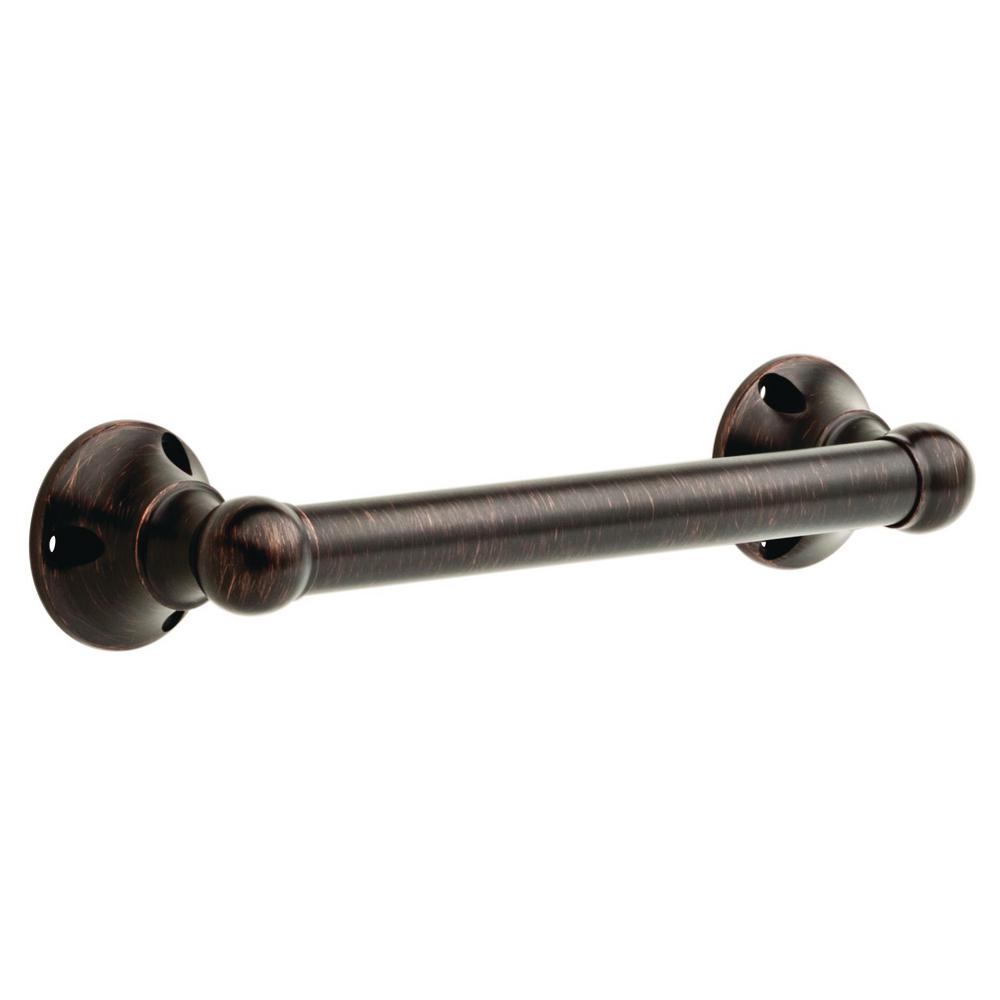 Delta Crestfield 9 in. x 7/8 in. Decorative Assist Bar in Venetian ...