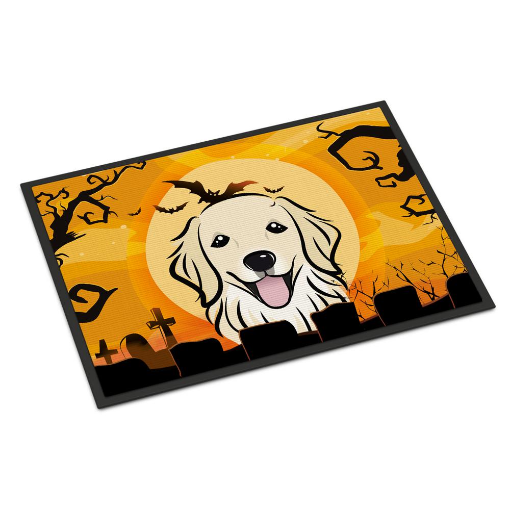 Caroline S Treasures 18 In X 27 Indoor Outdoor Golden Indoor Outdoor Golden Retriever Door