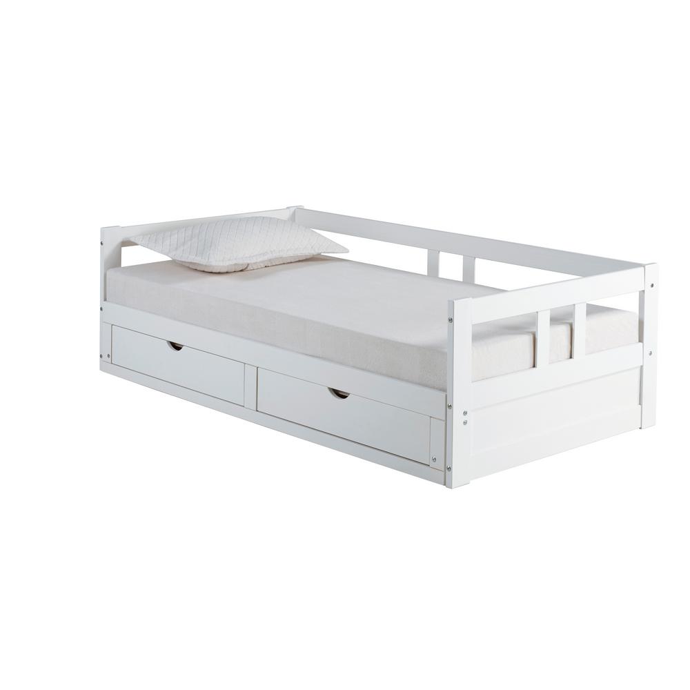 Childrens Twin Beds With Storage, Twin Bed With Underneath Storage