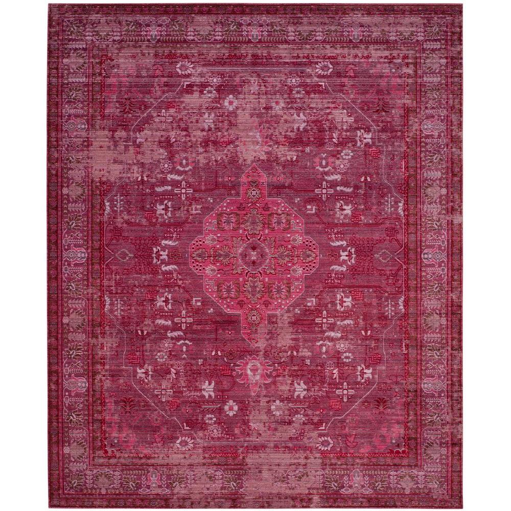 Safavieh Valencia Red Multi 8 Ft X 10 Area Rug