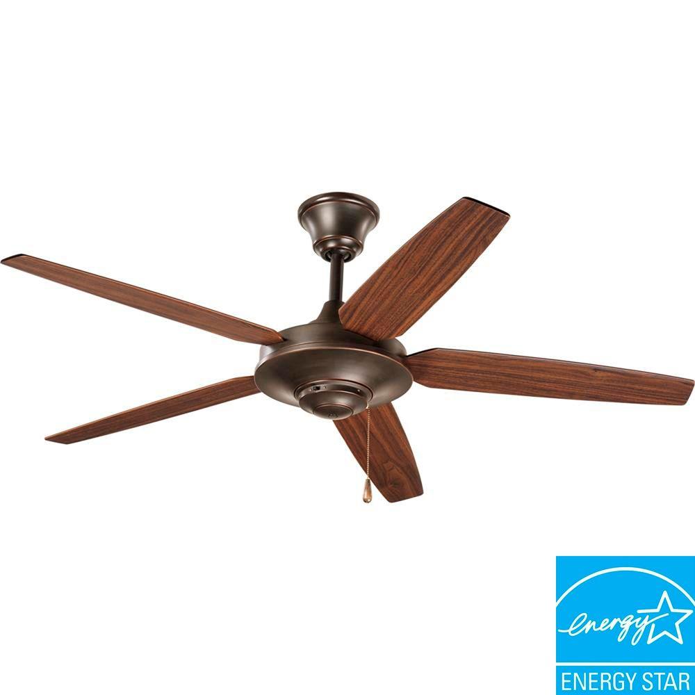 Progress Lighting AirPro Signature 54 in. Antique Bronze Ceiling Fan