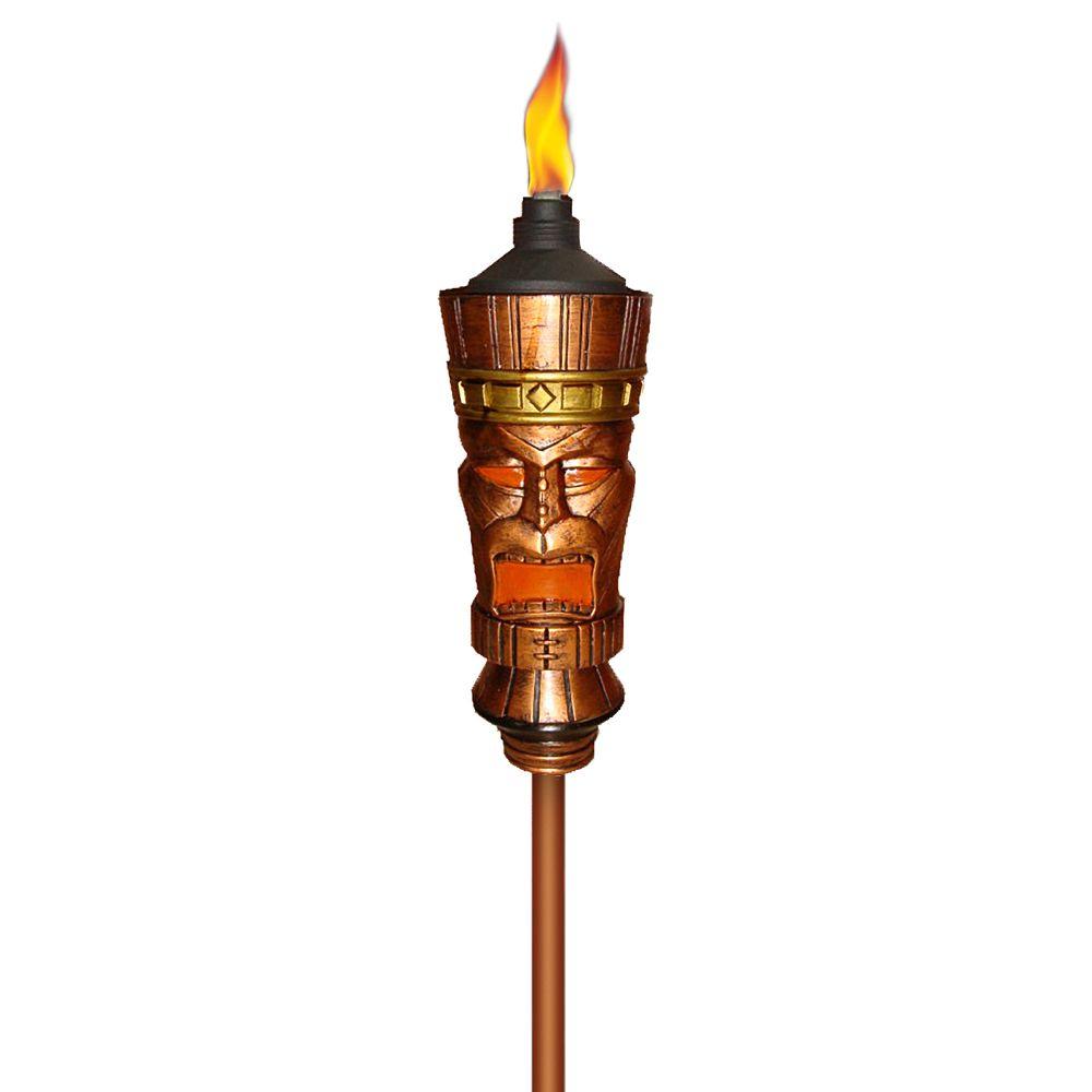 4 in. H x 4 in. D King Tiki Torch1111200 The Home Depot