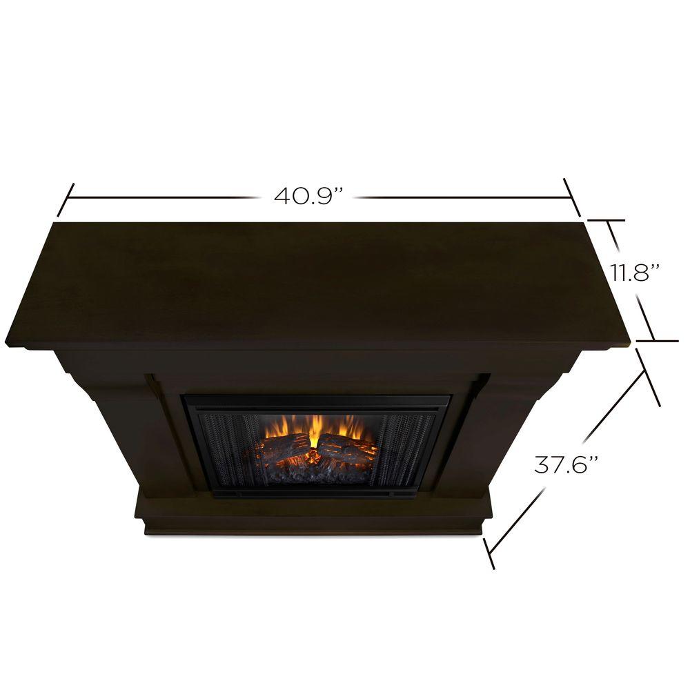 Real Flame Chateau 41 In Electric Fireplace In Dark Walnut 5910e