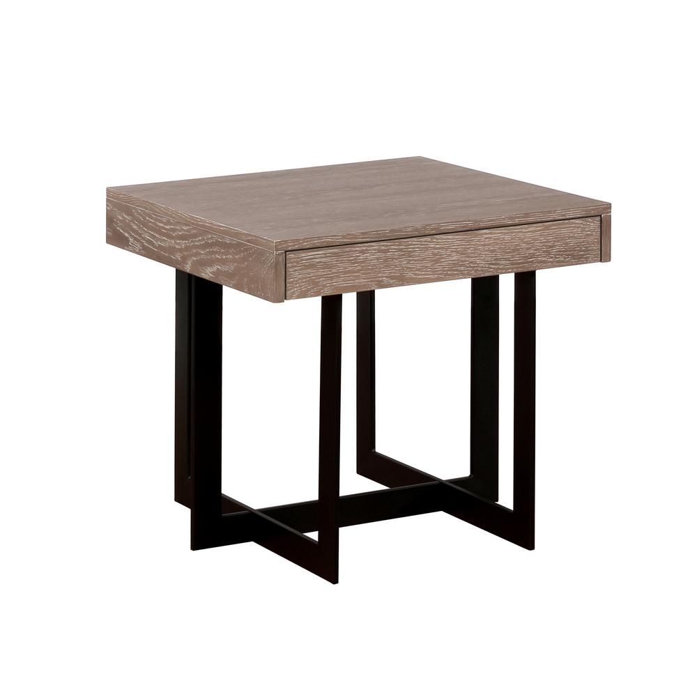 Furniture Of America Celeste Gray Wash 1 Drawer End Table Idf 4619e Furniture Of America Celeste Gray Wash 1 Drawer End Table Idf 4619e The Home Depot
